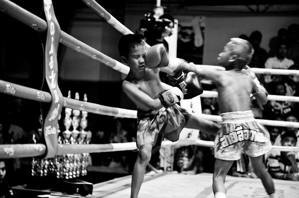 Muay Thai fighters are revered in Thailand and it is many young boy's dream to fight on television