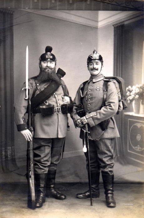 Two German Soldiers, February 1913