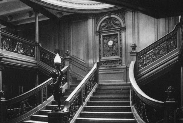The Grand Staircase of Titanic 1911-1912