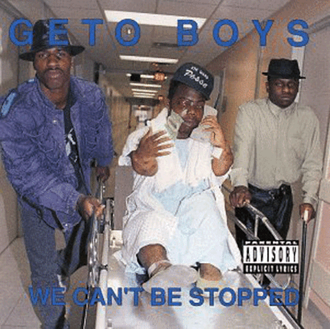 These pioneers of the dirty south sound decided to take advantage of the fact that Bushwick Bill center shot himself in the eye and take the photo for the cover of their album with Bill on the gurney at the hospital.True story. You can read about it on Wikipedia.