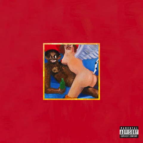 This one was surely just a publicity stunt, but were including it nonetheless. Kanye said via Twitter that this is the album cover he wanted for Fantasy, but that the censors wouldnt let him use it. In actuality, theres almost no way Kanye thought he would get to use this. But it sure got people talking.