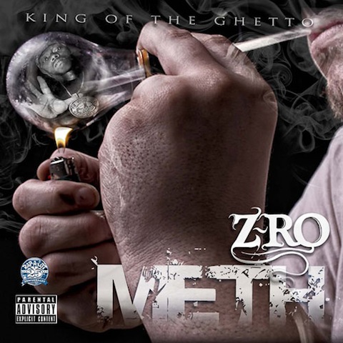 The Z-Ro dropped Meth on us, going back to the more shocking Crack-style cover