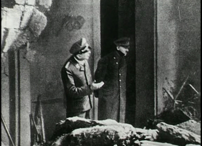 The last known picture of Adolf Hitler, April 30, 1945