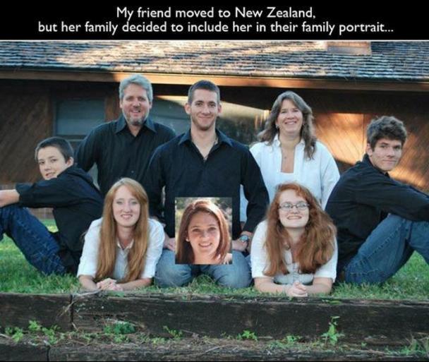 Crazy family photos