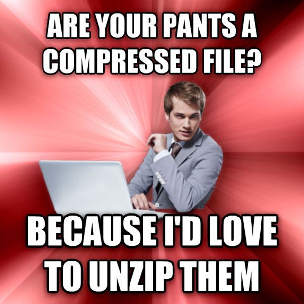 Computer guy Pick up lines