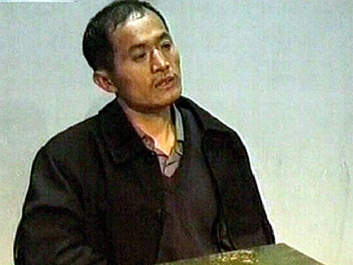 Yang Xinhai  Kill Count: 67 Yang Xinhai was from a poor family. He enjoyed sharp tools like knives and axes. He would use this set of preferred tools to slaughter entire families.