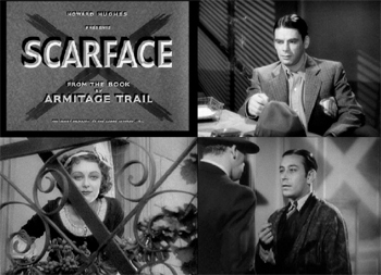 Scorsese, being a huge film nerd, was intentionally paying tribute to Howard Hawks' 1932 version of Scarface, where an X appeared every time a murder was about to be committed.