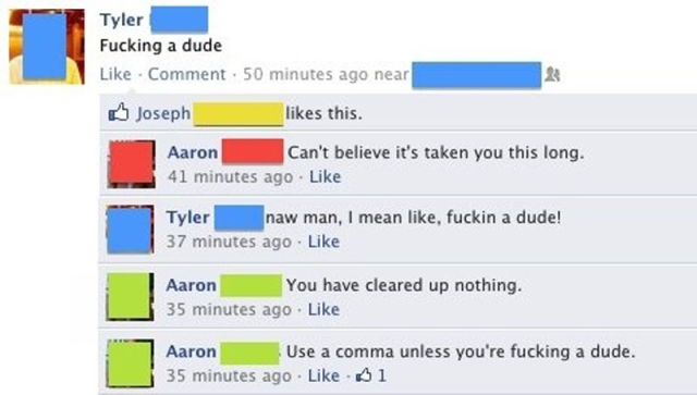 Commas Are Important