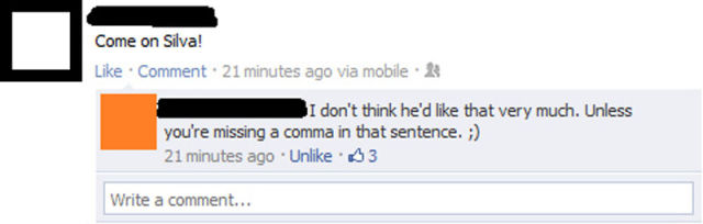 Commas Are Important