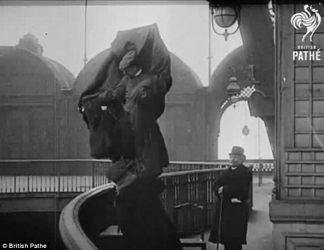 Pathe News was invited to witness Austrian inventor Franz Reichelt test his parachute design by jumping from the Eiffel Tower in 1912