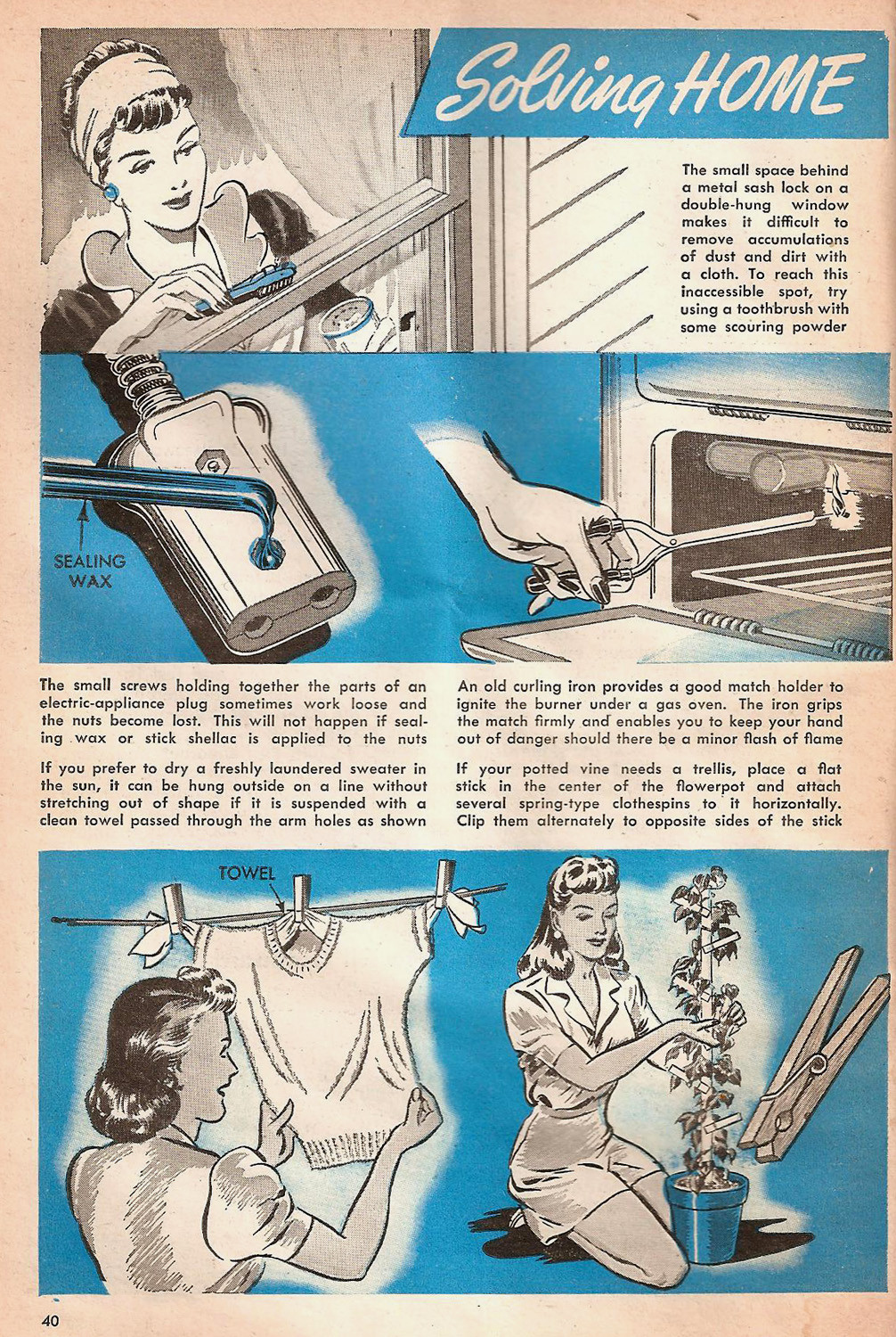 Life Hacks from 1950s