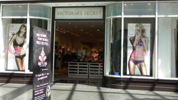 MACRIDA PATTERSON SUED VICTORIAS SECRET  A cop named Macrida Patterson was trying on a new thong when the tight fit caused a metal clip from the thong to fly off and hit her eye. She filed a case against Victorias Secret on June 9, 2008.