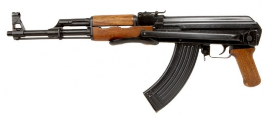 Kalashnikov AK-47 Assault Rifle    This gun had started created in World War II, It is presented for military trials in 1946. It is still the most popularly used Assault Rifle in the world even after six generations have passed. It is very cost effective weapon and also one of the most dangerous ones.