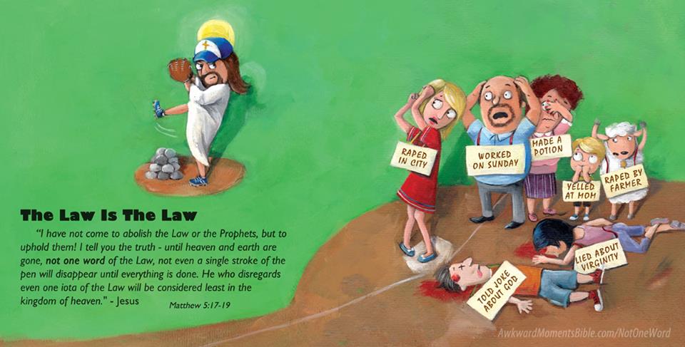 Awkward Moments Not Found In Your Average Childrens Bible