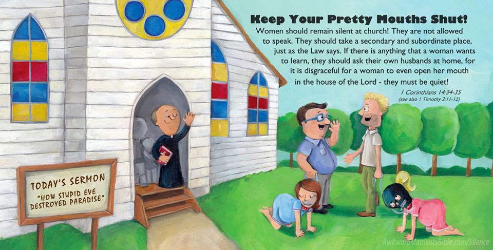 Awkward Moments Not Found In Your Average Childrens Bible