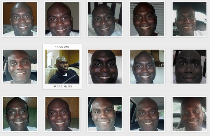 The entire selfie catalog of the best Instagram user, mrpimpgoodgame.
