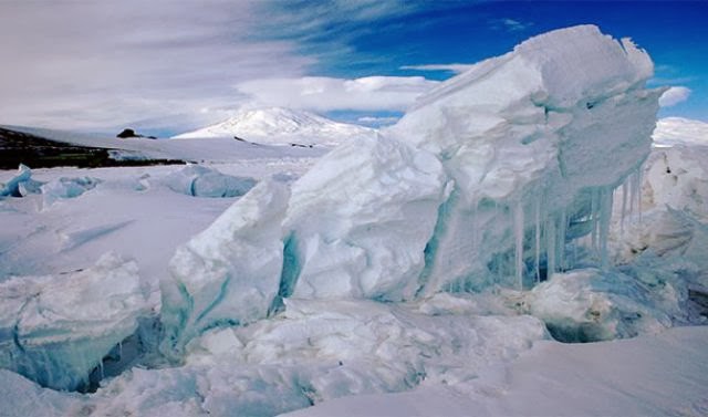 On that note, Antarctica contains about 70 percent of Earth's fresh water and 90 percent of its ice