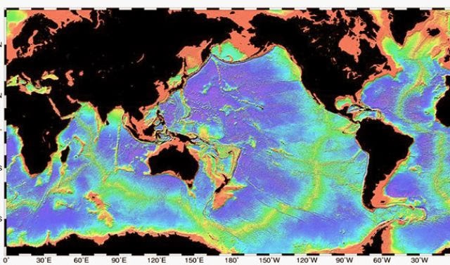 The longest mountain range on Earth is actually underwater. It is called the mid ocean ridge system. It stretches for 80,000 km all around the world and is nearly 20 times longer than the longest range on the surface, the Andes Mountains. Not only that, the whole thing is completely volcanic.
