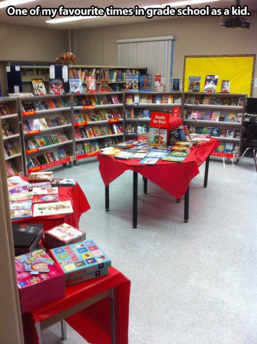 public library - One of my favourite times in grade school as a kid. Sertation Nova