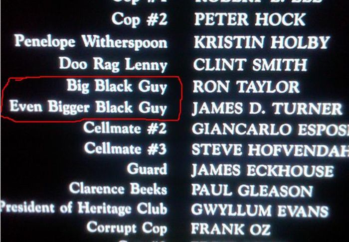 Funny Movie Credits