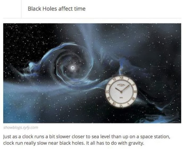 Facts about black holes