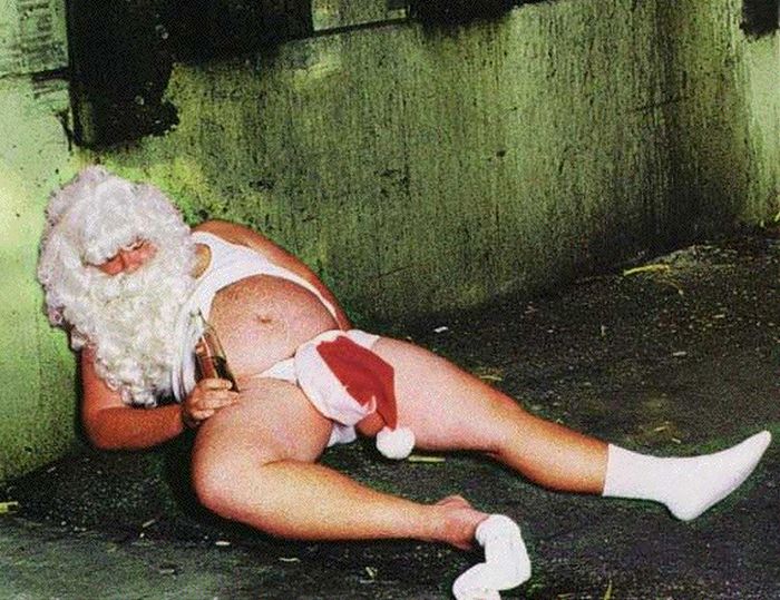 Its hard on Santa this time of year