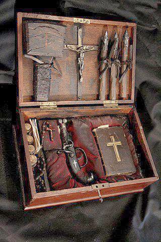 19th century vampire hunting kits