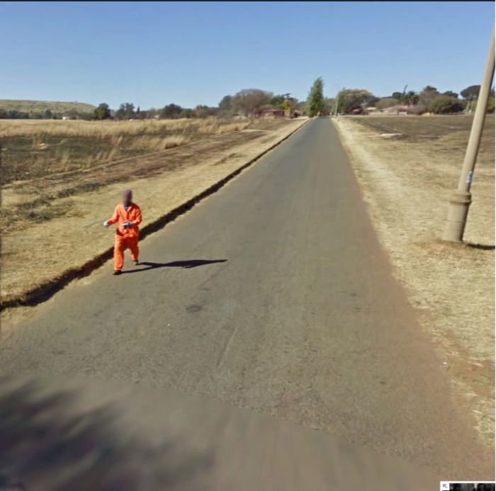 Crazy stuff on google street view