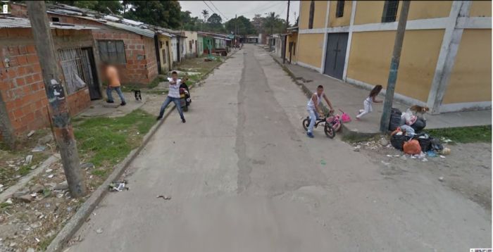 Crazy stuff on google street view