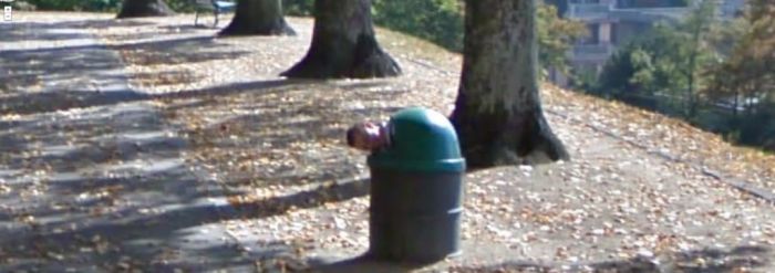Crazy stuff on google street view