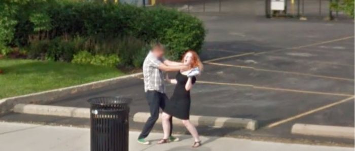 Crazy stuff on google street view
