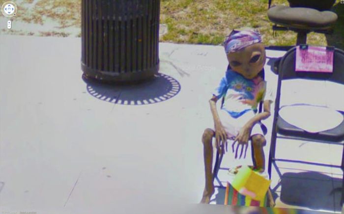 Crazy stuff on google street view