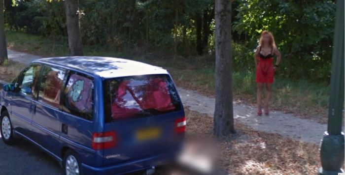 Crazy stuff on google street view