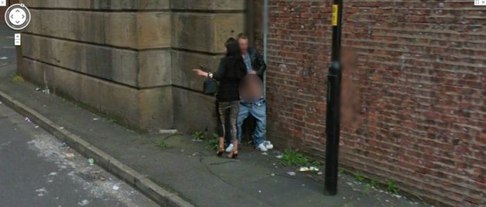 Crazy stuff on google street view