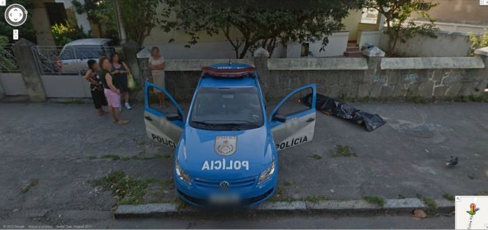 Crazy stuff on google street view