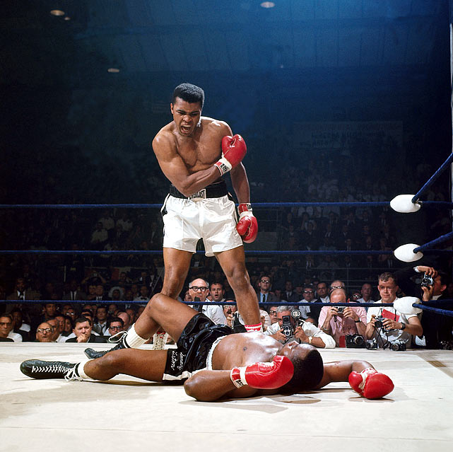 In their heavyweight title rematch Ali defeated Liston by knockout in the first round. Ali would hold the heavyweight title until 1967, when he was stripped of it for refusing to be drafted into the Army.
