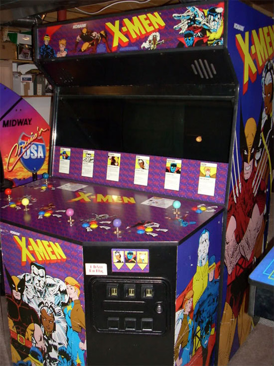 x men arcade game - Midway Nissa