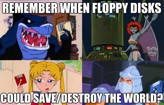 floppy disk meme - Remember When Floppy Disks Toon Could SaveDestroy The World?