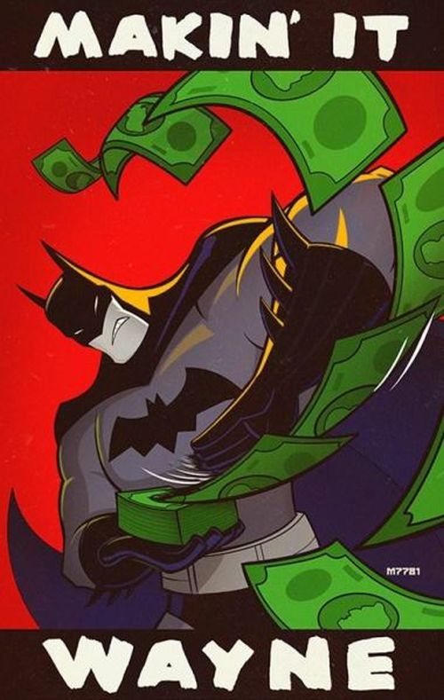 pun batman makin it wayne - Makin' It M7781 Wayne