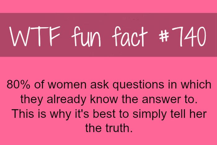 "Facts" About The Ladies