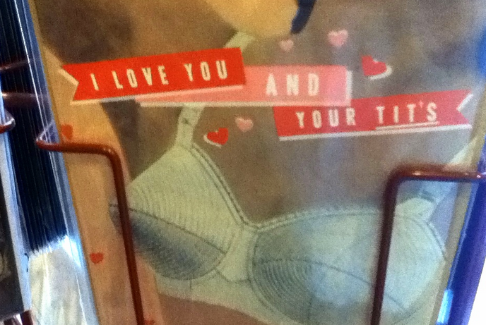 Honest V Day cards