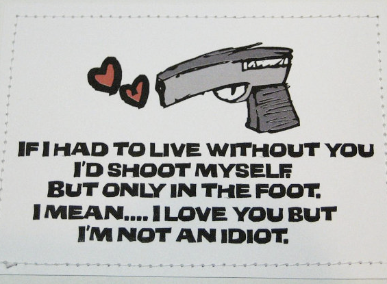 Honest V Day cards