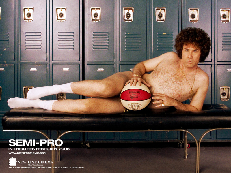 Semi-Pro. This 2008 film didnt make great returns at the box office and was mostly unpopular with the critics, but where else could you watch Ferrell as a semi-professional basketball playerone-hit wonder take on a grizzly bear in a cage-fight?