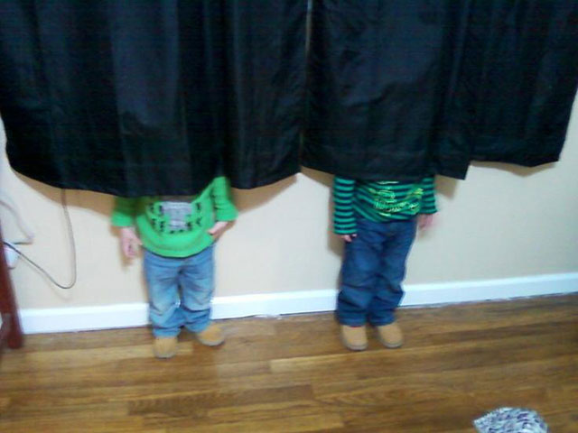 These Kids Suck At Hide And Seek