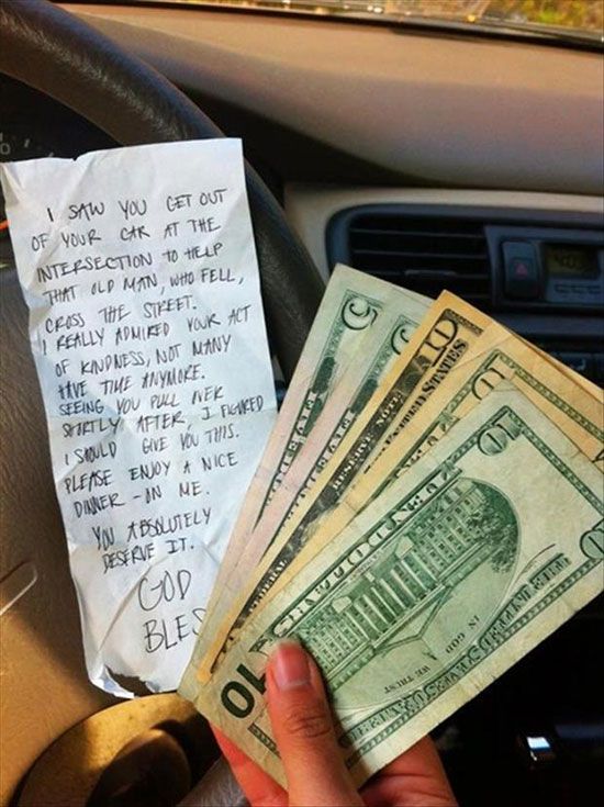 Faith in Humanity restored