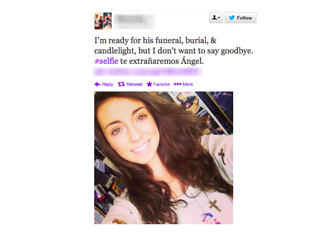 Funeral Selfie ?