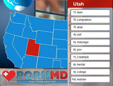 Which state in the United States has the largest consumption of porn per capita? Utah. Thats right folks, that was not a typo. Utah has the largest consumption of porn per capita in the US. Bet you didnt see that one coming.