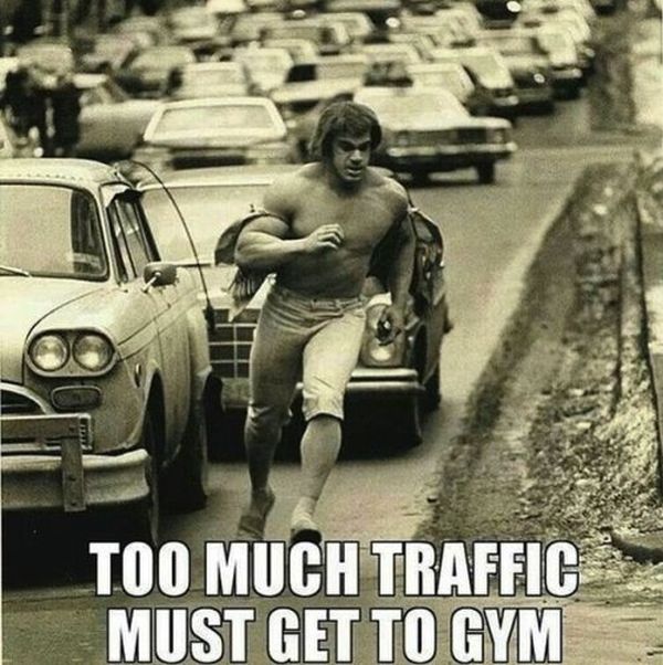 gym traffic - Too Much Traffic Must Get To Gym