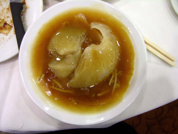 Reason: Shark finning  removing the fin and dumping the shark back into the ocean  is illegal in U.S. waters. Consuming shark fins is legal  as in the Chinese dish shark fin soup pictured  but the dishes are usually very expensive. Most shark fins gathered in the U.S. are exported to Asian cities.