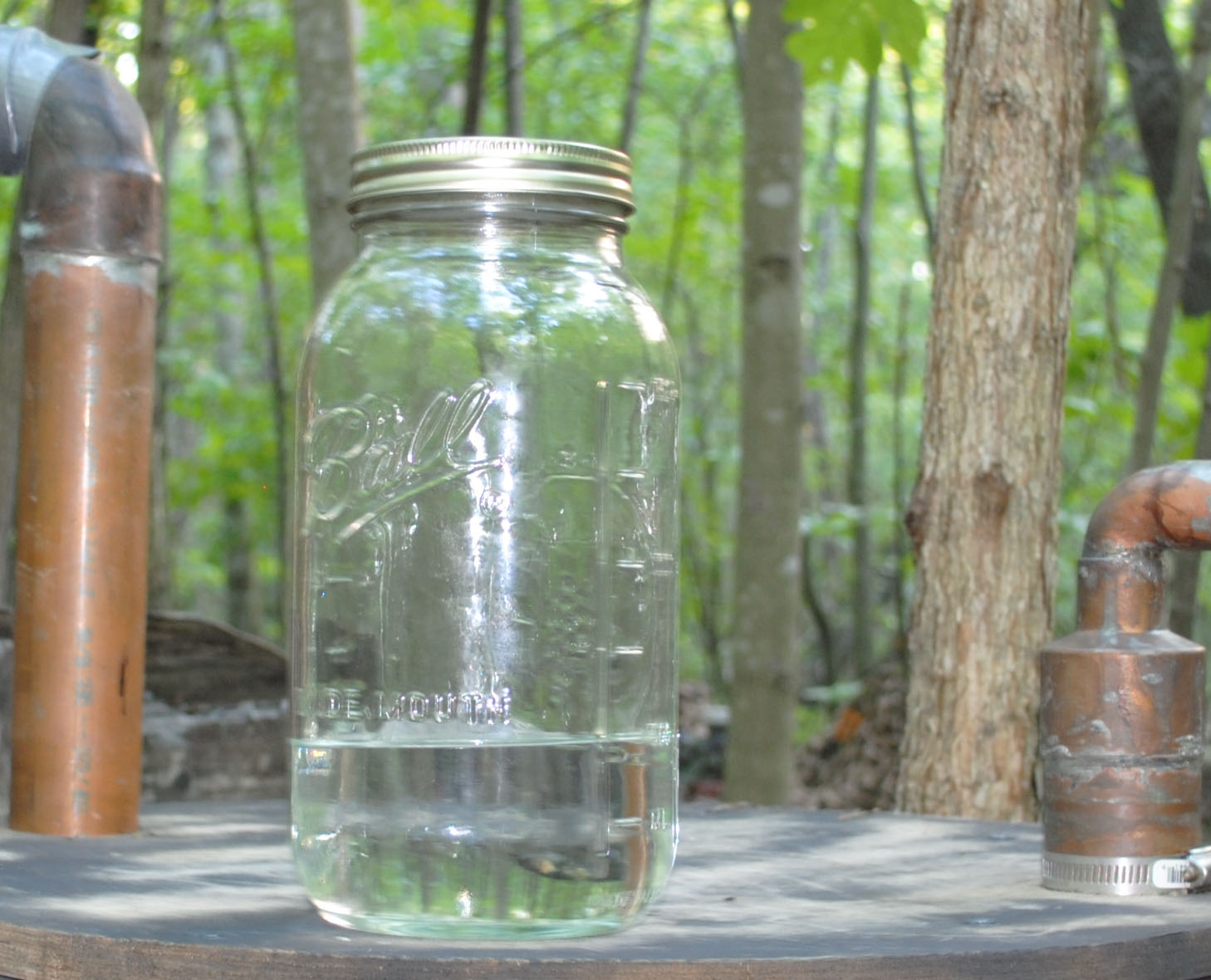 The only reason that moonshine is illegal is because there anyone who distills spirits in the U.S. has to pay a federal tax. Moonshiners don't pay the tax.